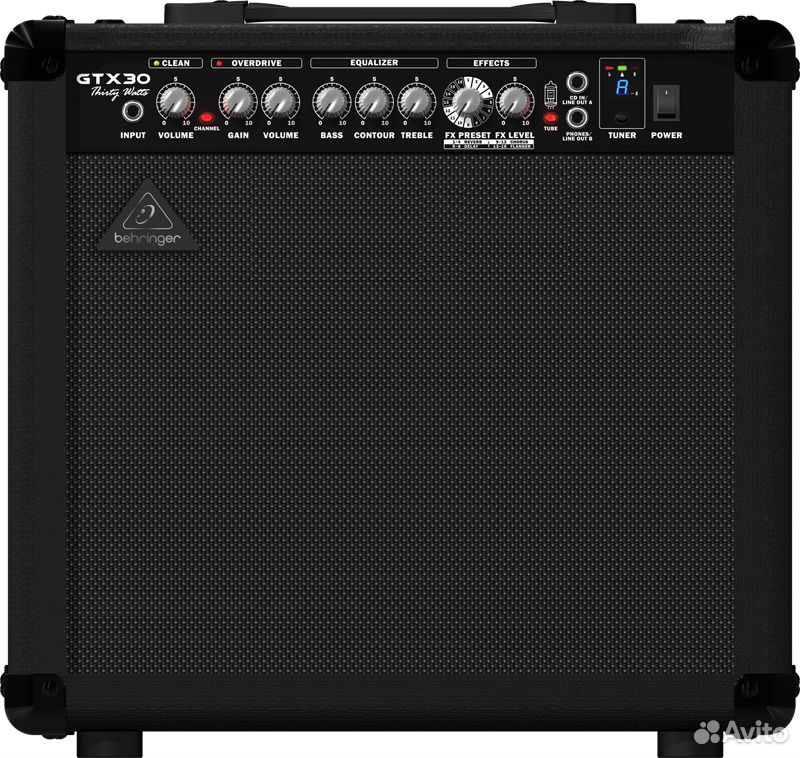 Электрогитарные комбоусилители. Гитары. Комбо BEHRINGER GTX30. Электрогитарные комбоусилители. Гитары. Комбо BEHRINGER GTX30.