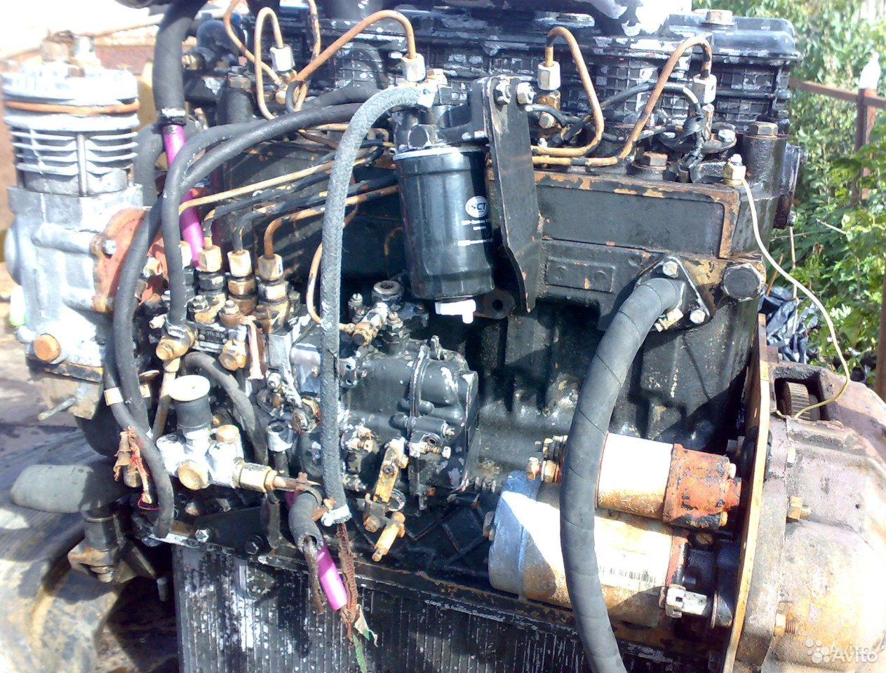 Двигатель на ГАЗ 3307 дизельный д245
