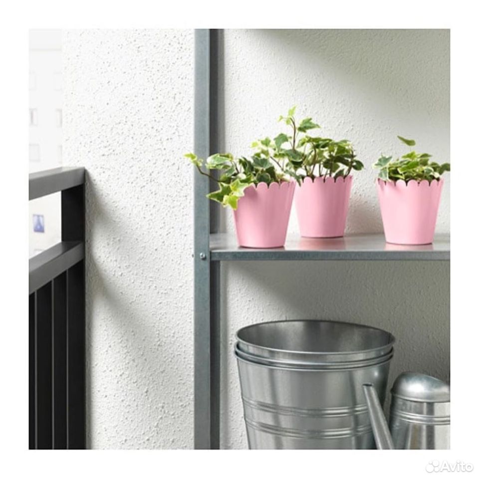 Розовое кашпо для растений IKEA купить на Зозу.ру - фотография № 2
