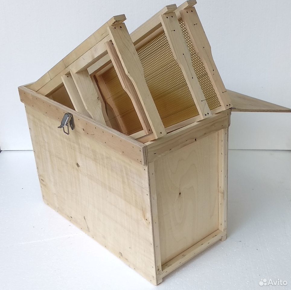 Ящик переносной для пчелиных рамок (рамонос) купить на Зозу.ру - фотография № 2