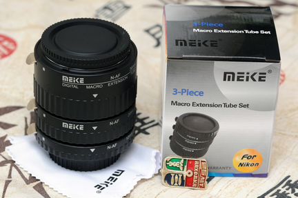 Кольца Meike для макросъемки Nikon AF, AF-S