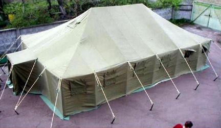 Прокат большой армейской палатки