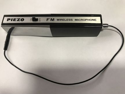 Piezo WX-172 FM микрофон винтаж Япония Обмен