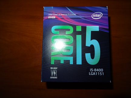 Intel Core i5-8400 box+материнка