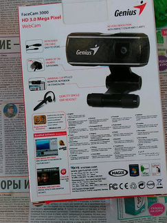 Веб-камера Genius faceCam3000 HD