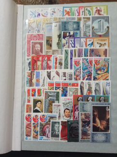Годовые наборы марок 1980 - 1987