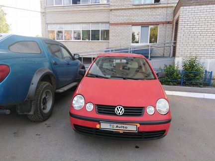Volkswagen Polo 1.2 МТ, 2002, хетчбэк, битый