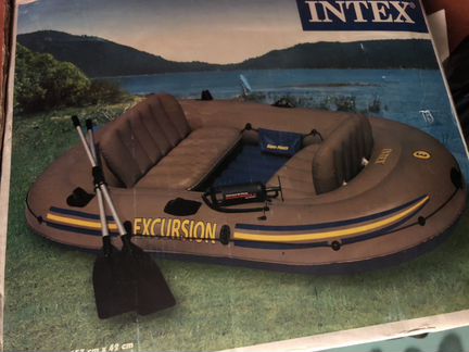 Надувная лодка intex Excursion