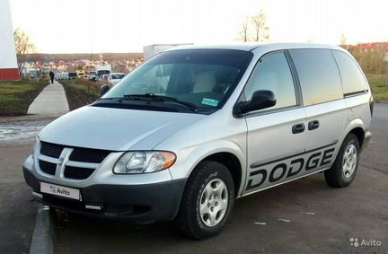 Dodge Caravan 2.4 AT, 2002, минивэн