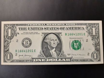 1 доллар, 2 доллара США