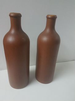 Бутылки керамические