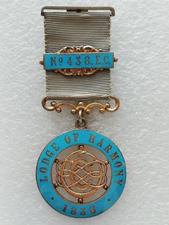 Медаль масонская