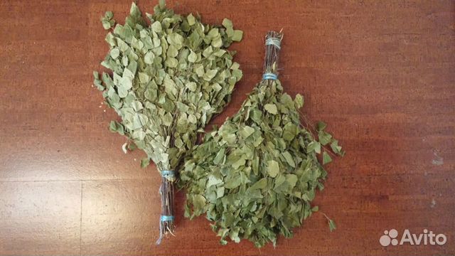 Банные веники (береза, дуб, пихта, можжевеловые)
