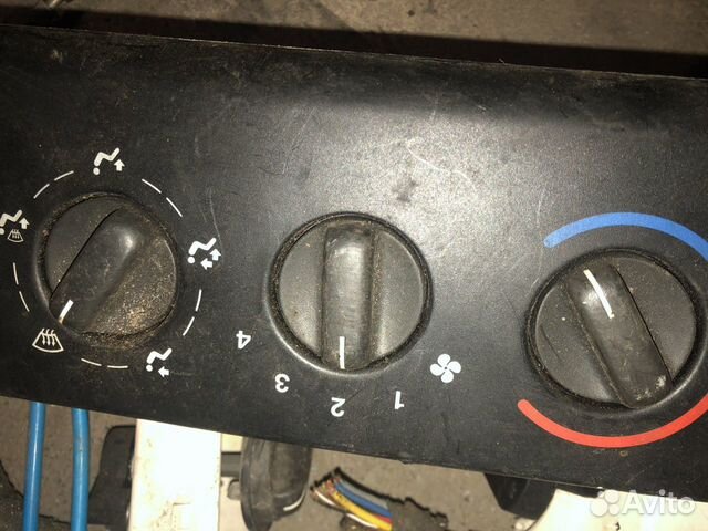 Переключатель печки Opel Vectra B
