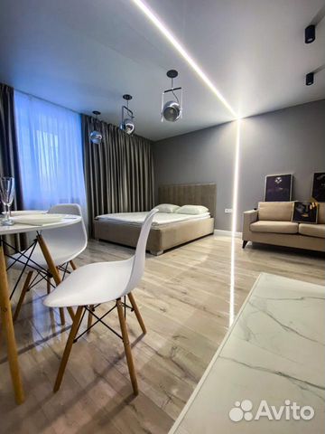 

Квартира-студия, 37 м², 2 кровати