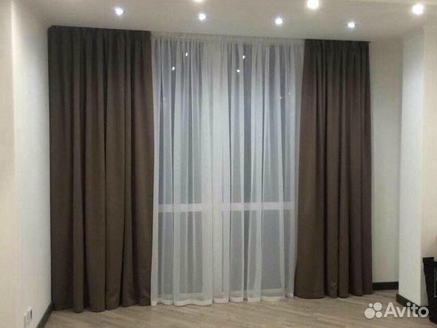 Шторы блэкаут готовые, цвета в ассортименте