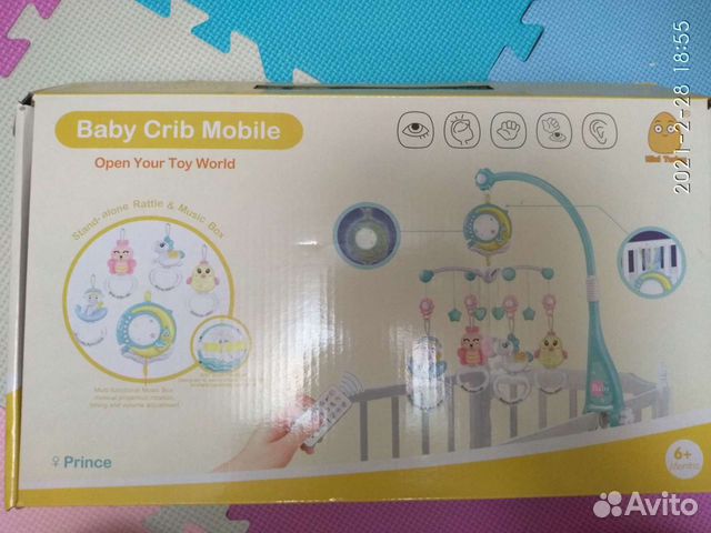 Музыкальный мобиль для малышей