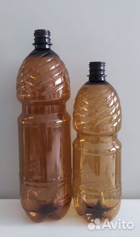 Бутылки пэт под пиво (Пластиковые)