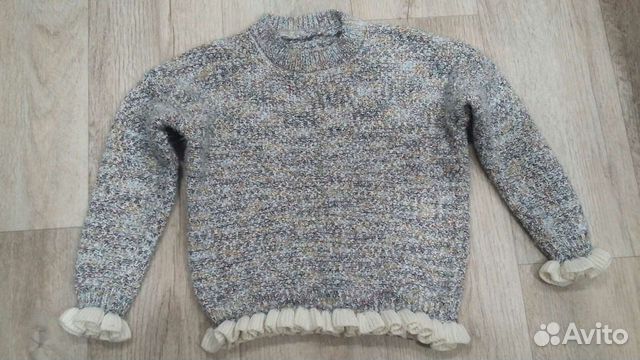 Свитер укороченный женский