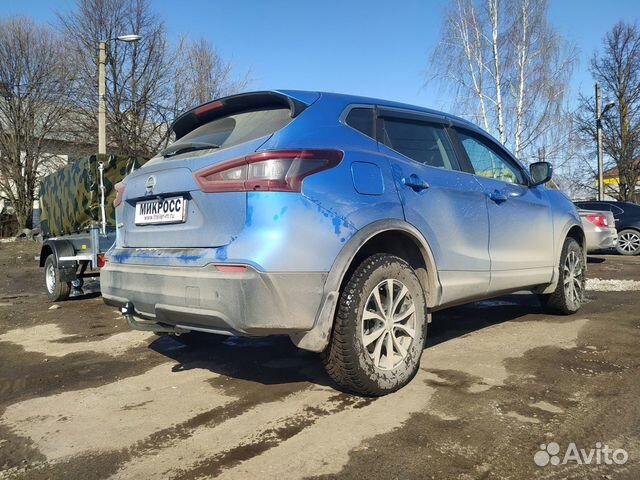 Фаркоп для Ниссан Кашкай Nissan Qashqai 2014-2021г