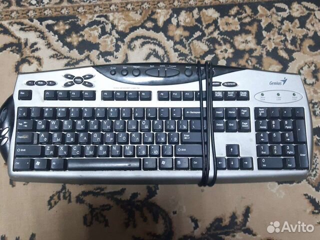 Genius KL-8210 и antirsl KBS-26 Scroll