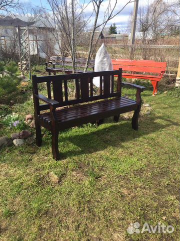 Скамейка с подлокотником «Диван-диваныч»