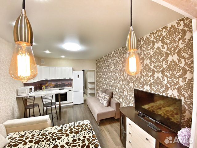 

Квартира-студия, 29 м², 2 кровати