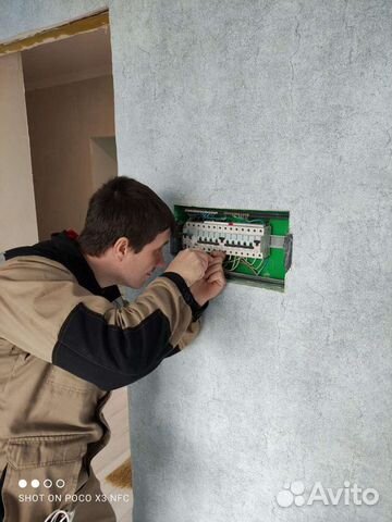 Услуги электрика, электромонтаж, частный электрик