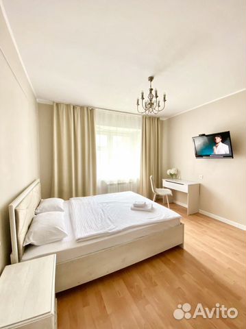 

1-к. квартира, 38 м², 2 кровати