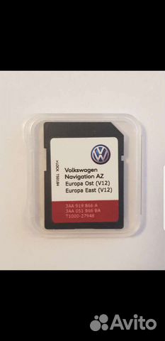 Карта навигации Volkswagen rns315sd2021