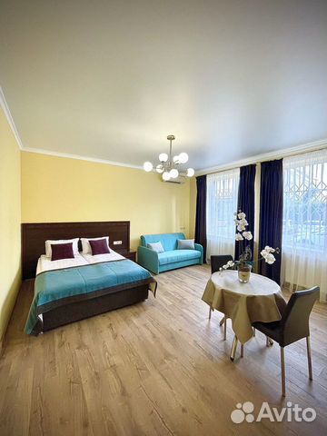 

Квартира-студия, 35 м², 2 кровати