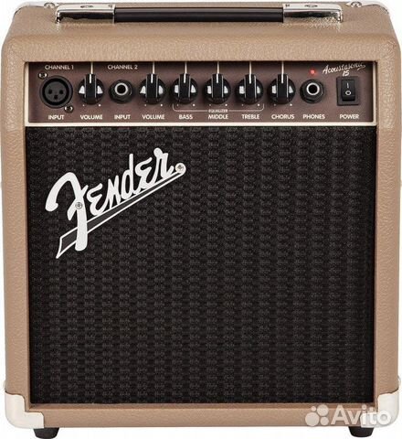 Fender acoustasonic 15 combo Комбоусилитель