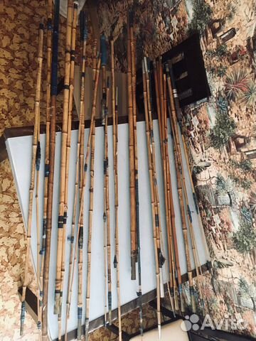 Бамбуковые удилища СССР