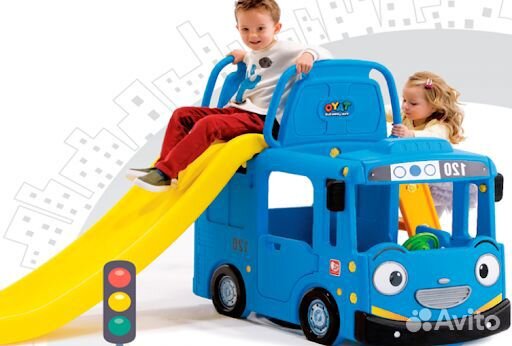 Горка автобус прокат