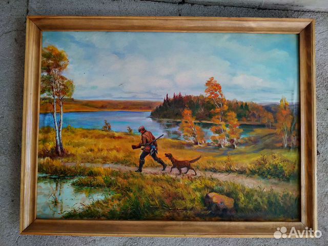 Картины в резных рамах (как новые)