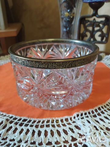 Хрустальная вазочка СССР