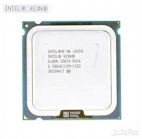 Intel xeon lga775 4 ядра до 3ггц