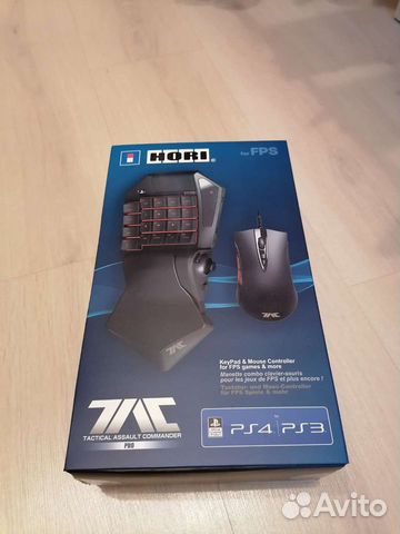 Мышь и кейпад hori T.A.C. PRO Чёрный