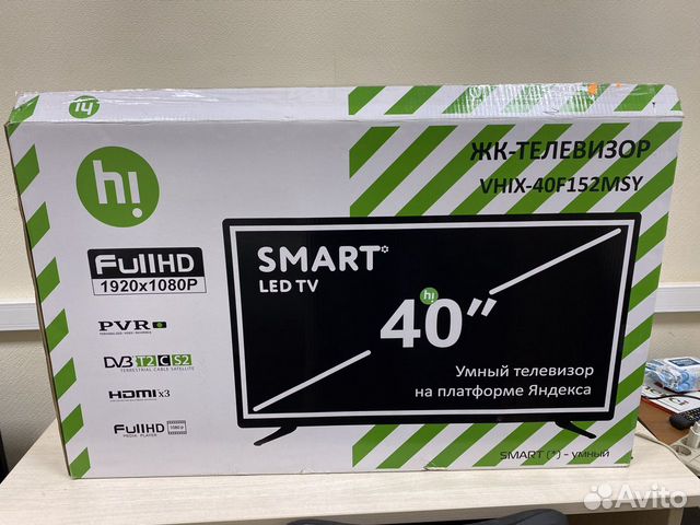 Телевизор 40 hi vhix 40f152msy. Телевизор hi 40 дюйма vhix 40f152ms.