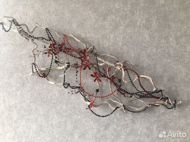 Декоративные ветки орешника- корилиус(натуральные)