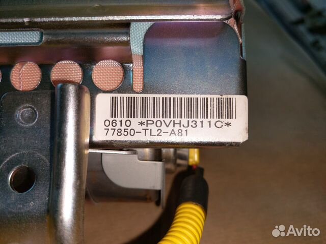 Подушка безопасности пассажира хонда аккорд 8