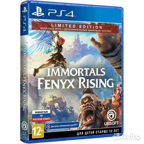 Immortals Fenix Rising Limited PS4 новый