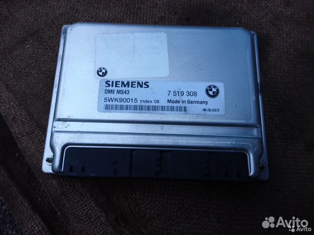 Блок DME M54 BMW X5 e53 e46 e39 Z3