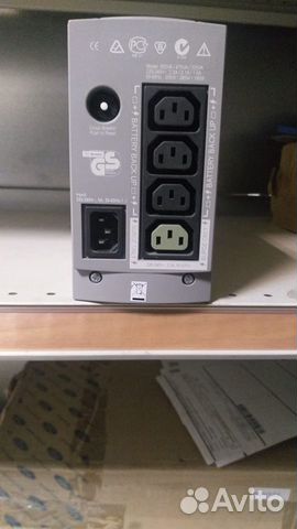 Ибп APC Back-UPS CS 500VA