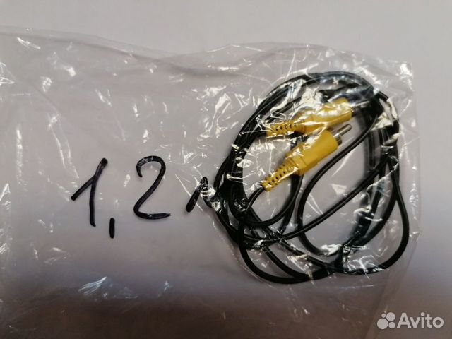 Кабель RCA (тюльпан) 1.2 м. и 2 м