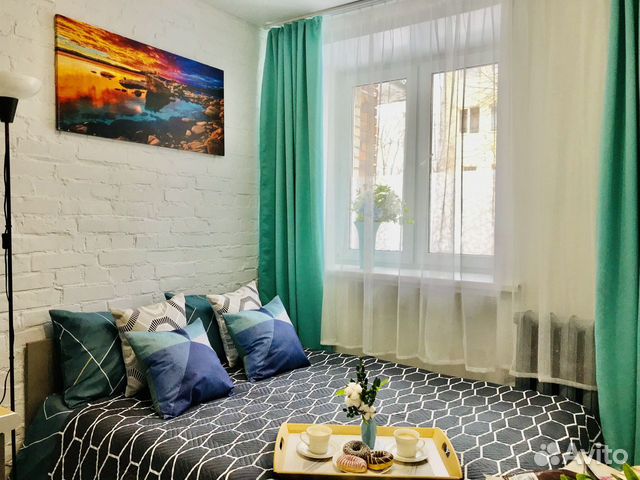 

Квартира-студия, 17 м², 1 кровать