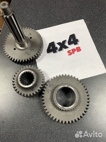 Комплект понижения рк косозубой УАЗ 2.9