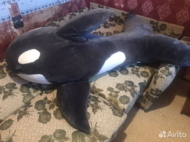 Большая мягкая игрушка Касатка