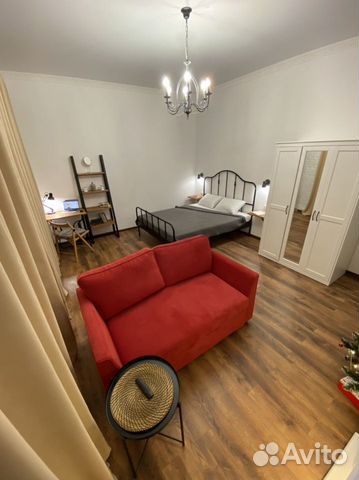 

1-к. квартира, 37 м², 2 кровати