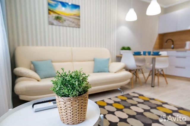 

1-к. квартира, 40 м², 2 кровати